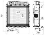 Радиатор Т-150